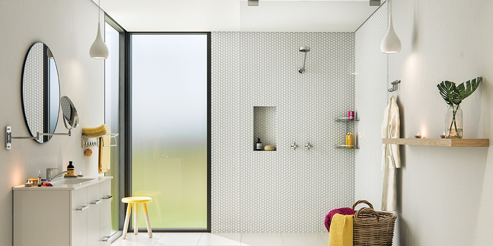 Add More Light & Illusion of More Space to Your Bathroom